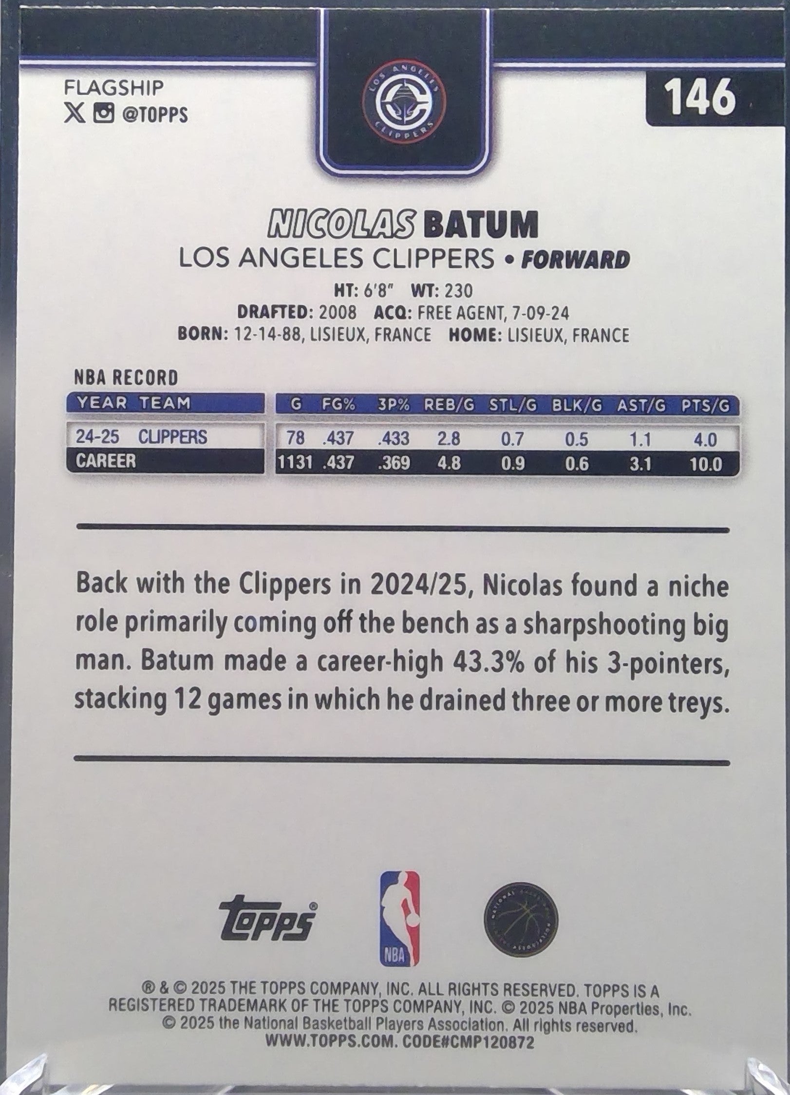 Nicolas Batum #146