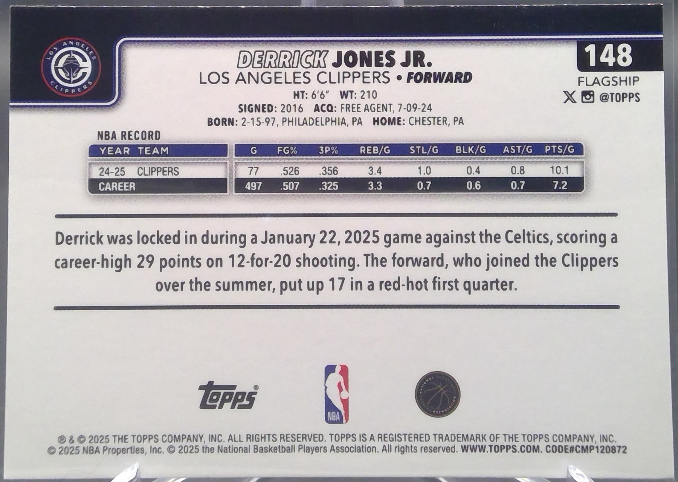 Derrick Jones Jr. #148