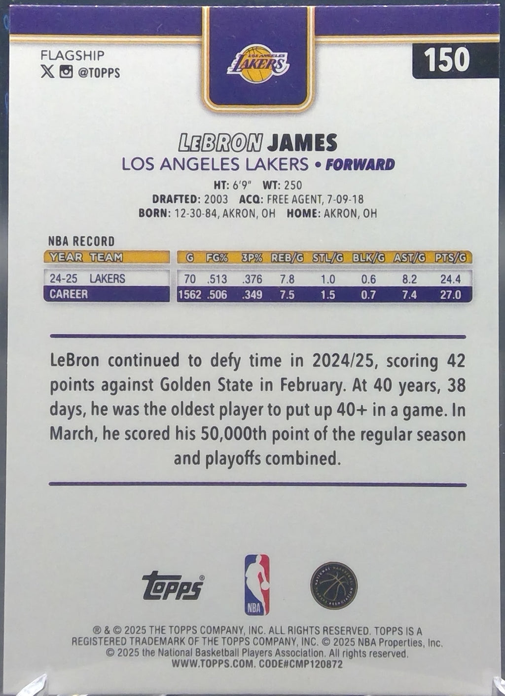 LeBron James #150