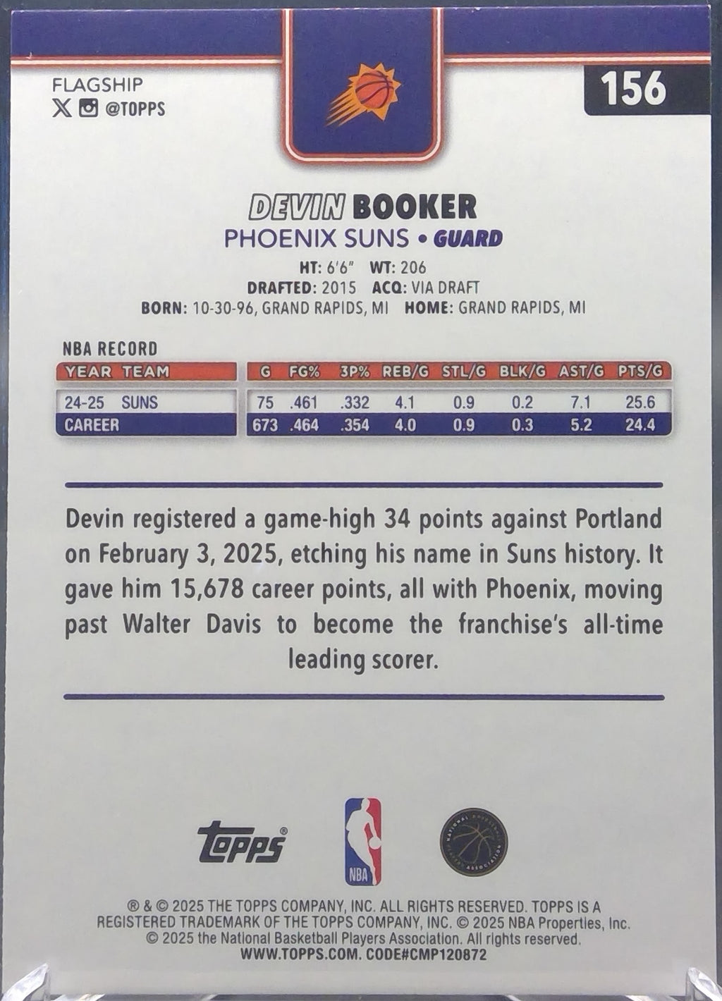 Devin Booker #156