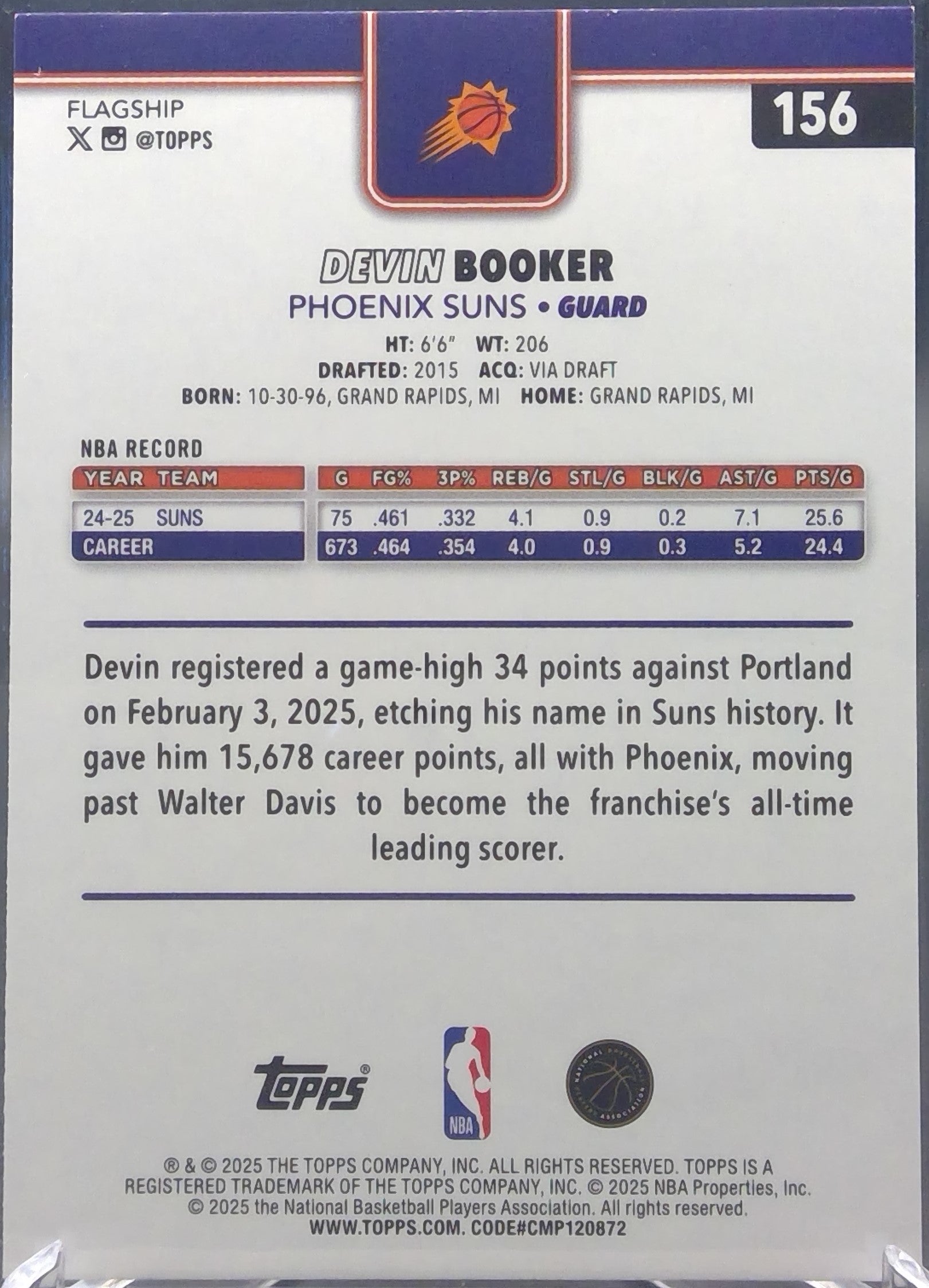 Devin Booker #156