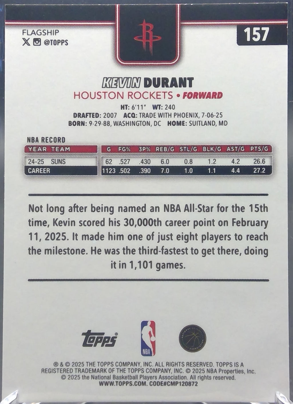 Kevin Durant #157