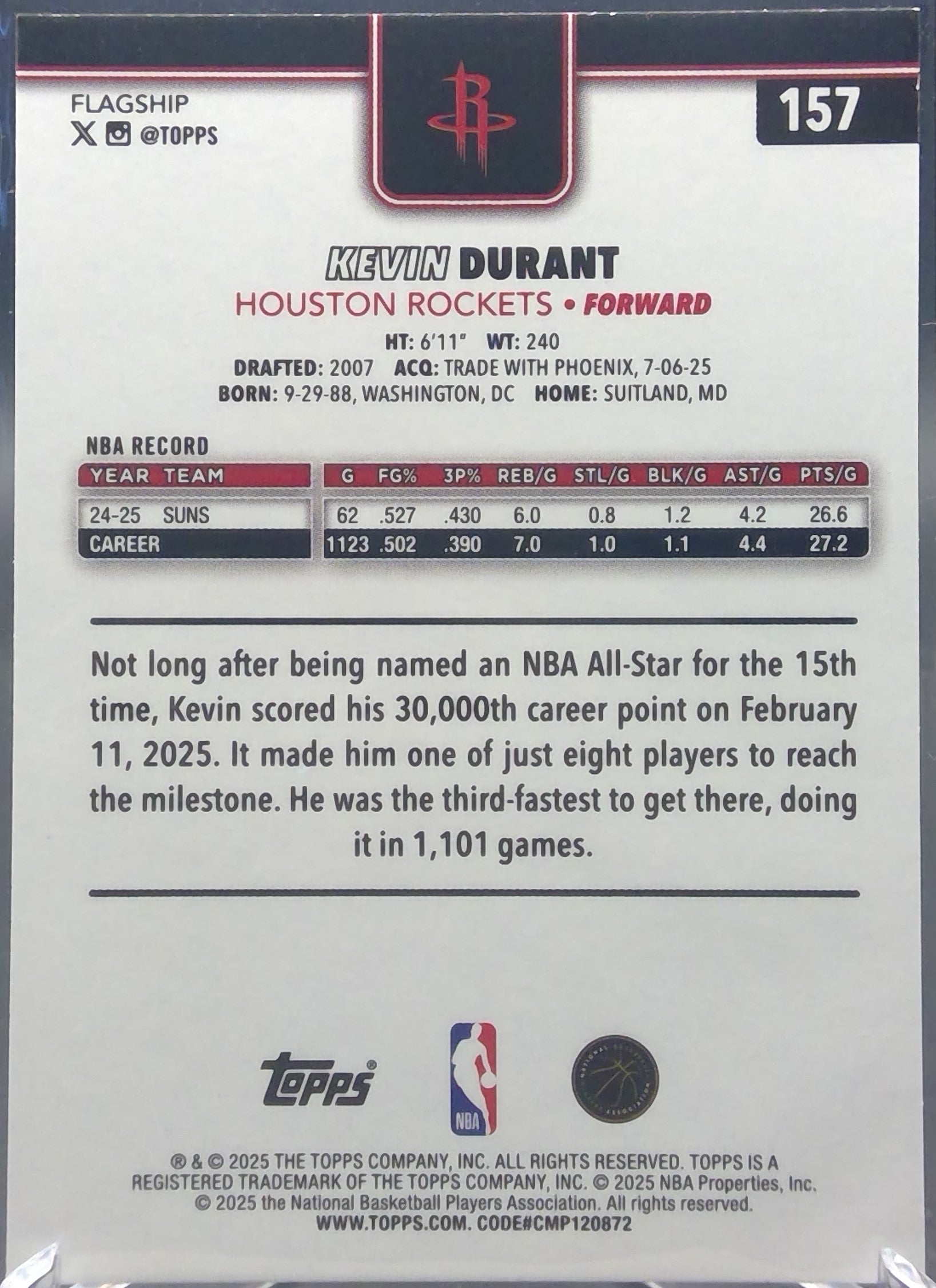 Kevin Durant #157