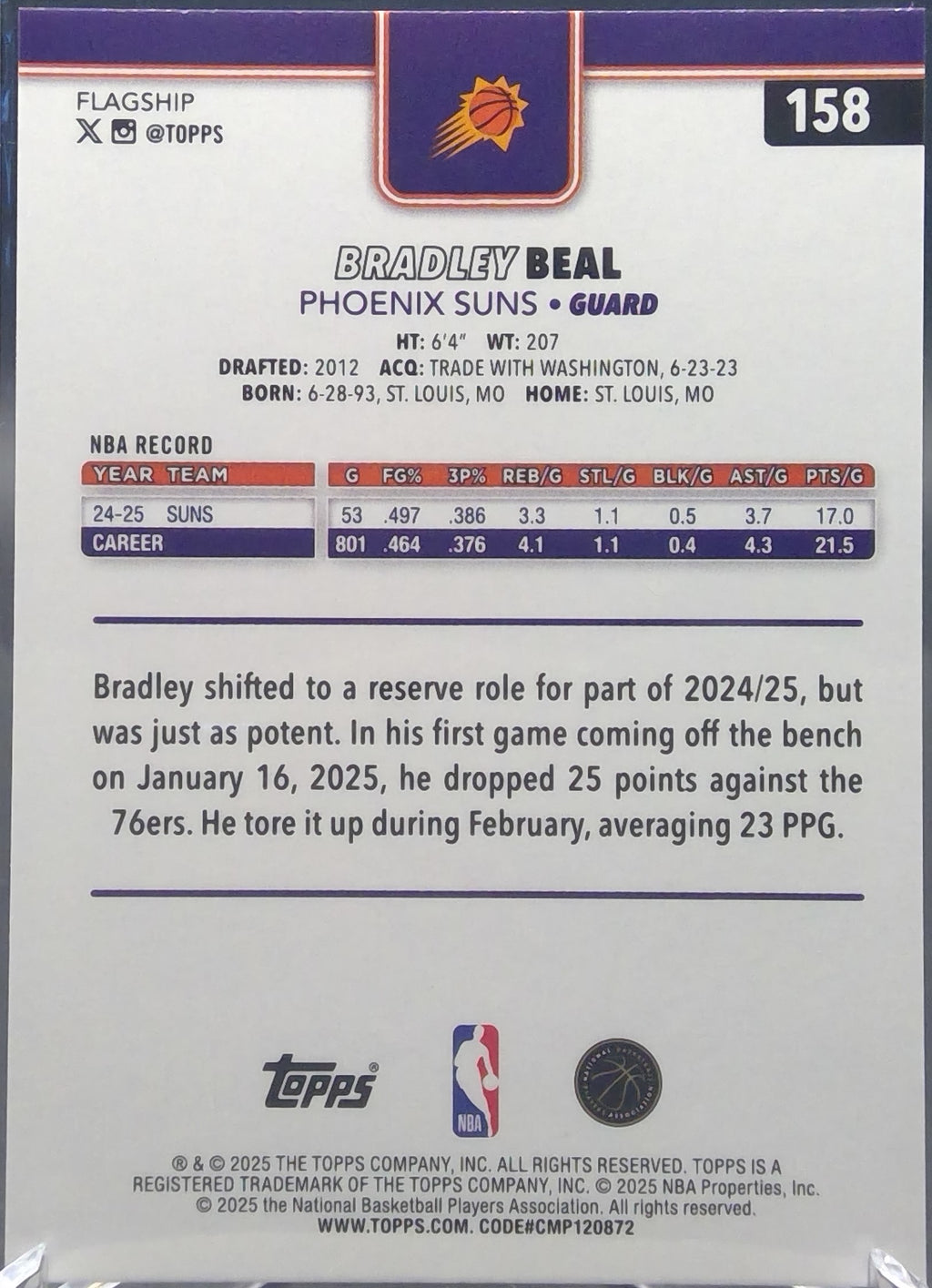 Bradley Beal #158