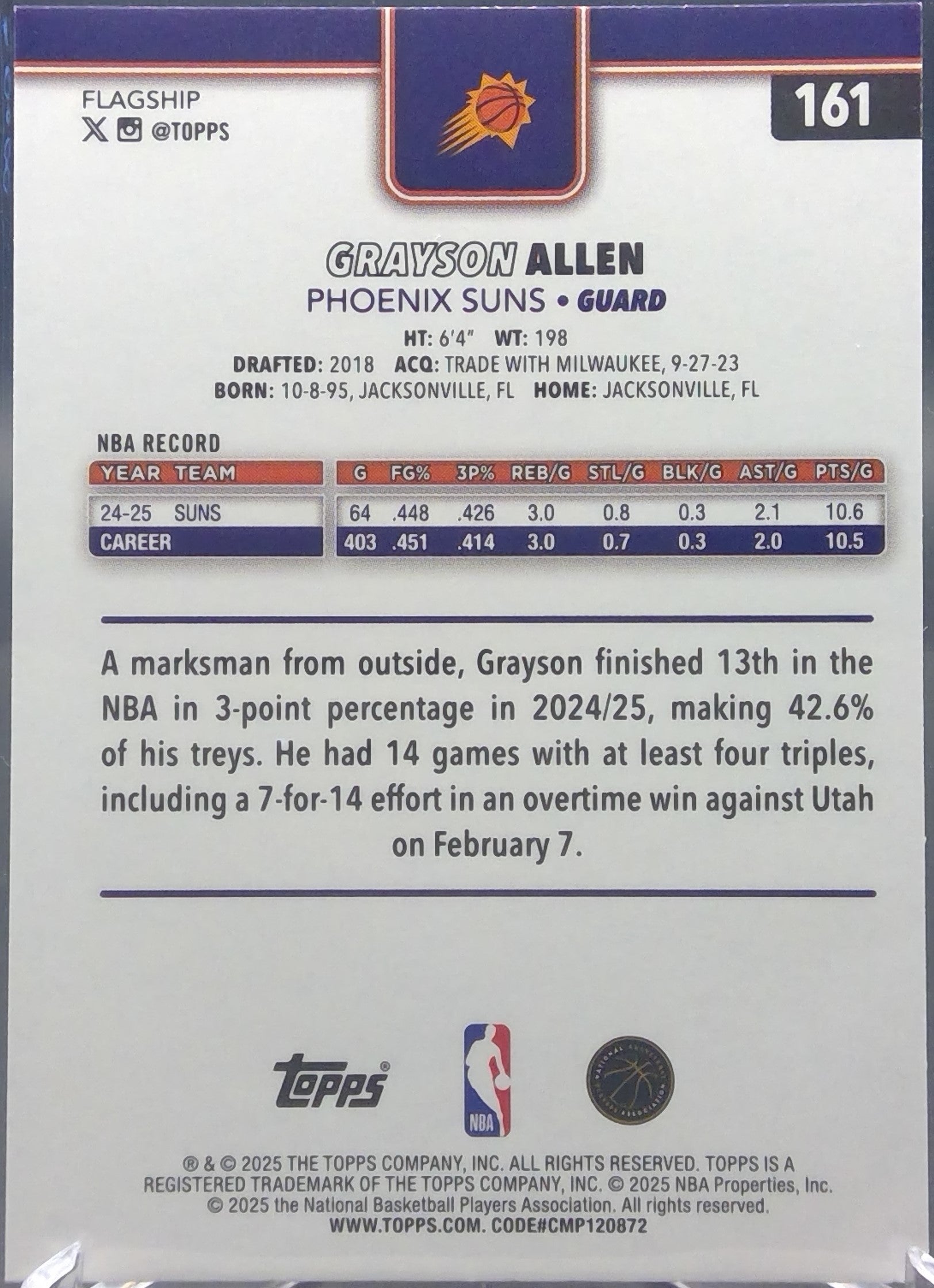 Grayson Allen #161