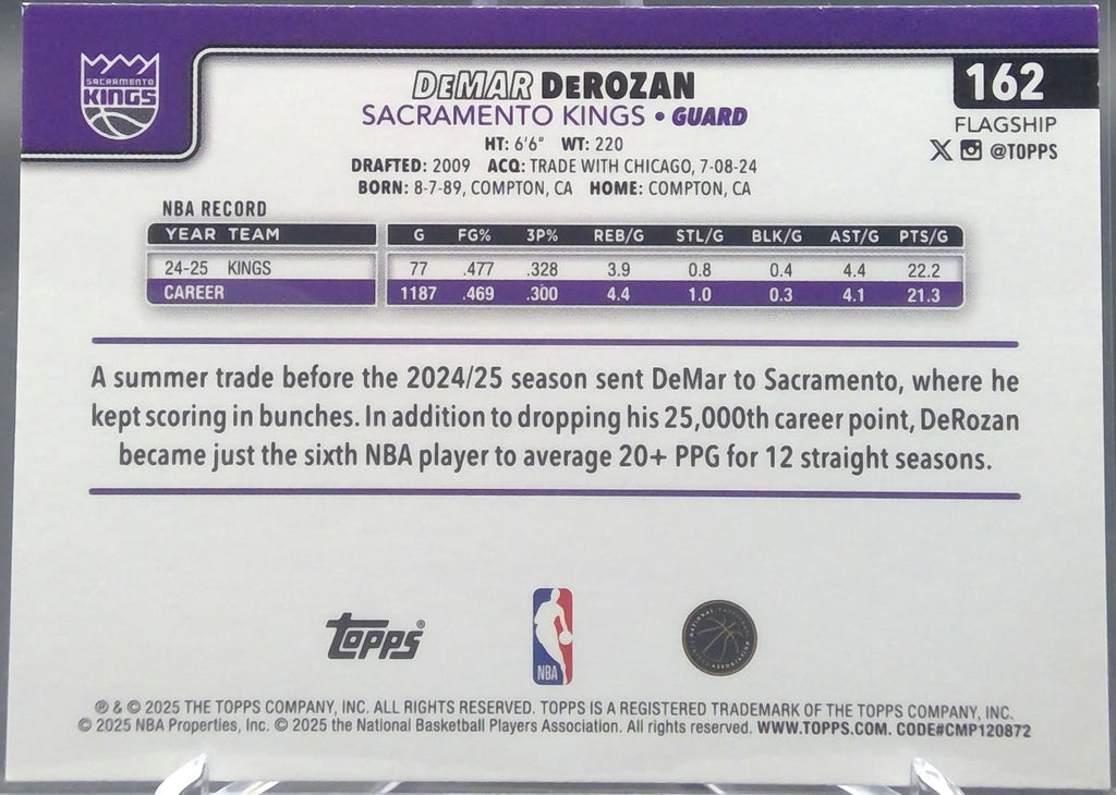 DeMar DeRozan #162