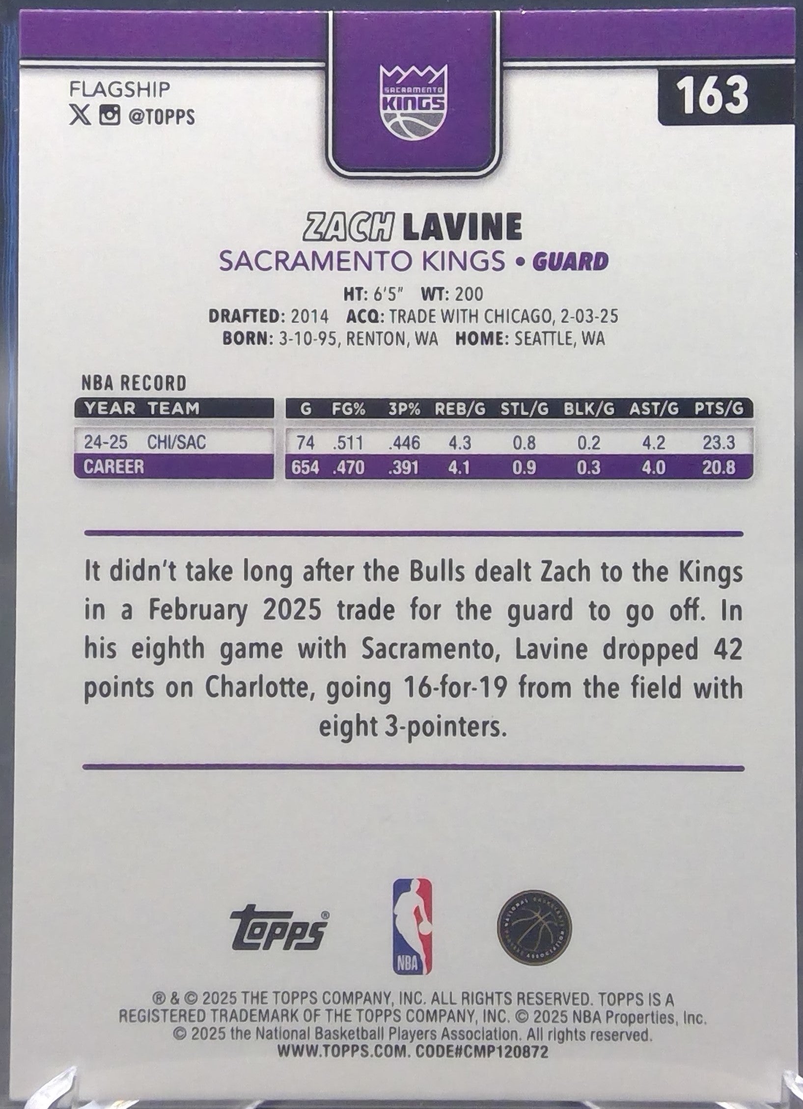Zach LaVine #163