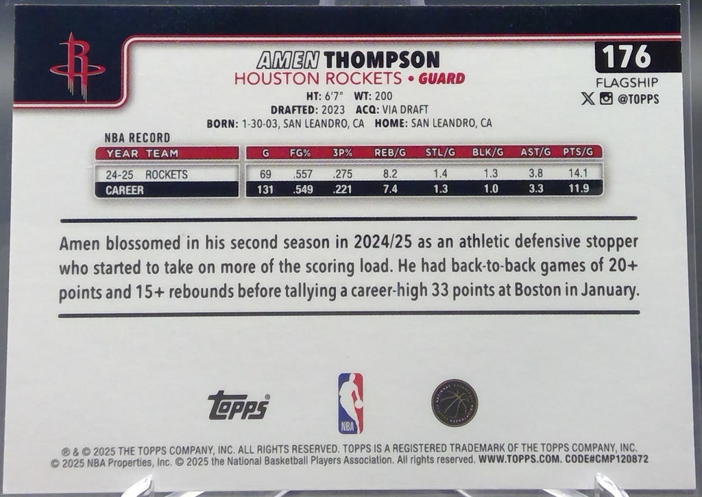 Amen Thompson #176