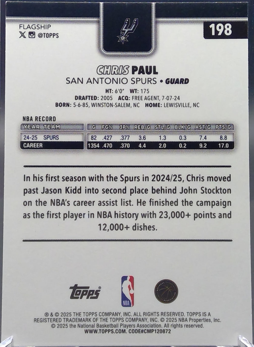 Chris Paul #198