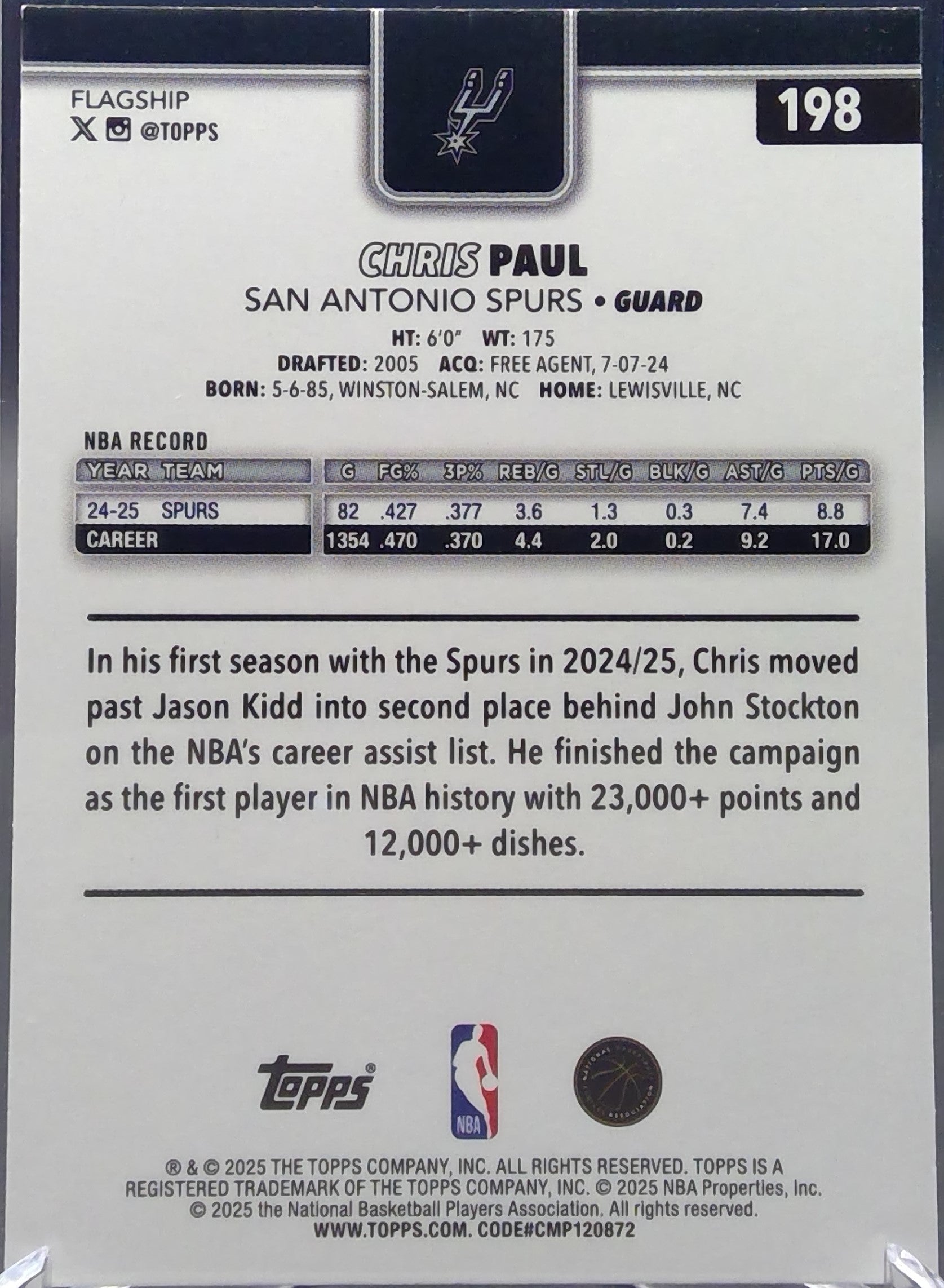 Chris Paul #198