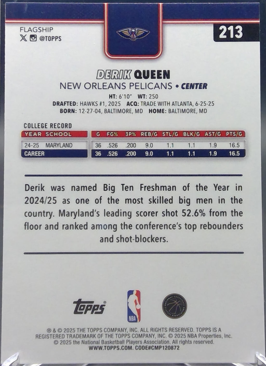 Derik Queen #213
