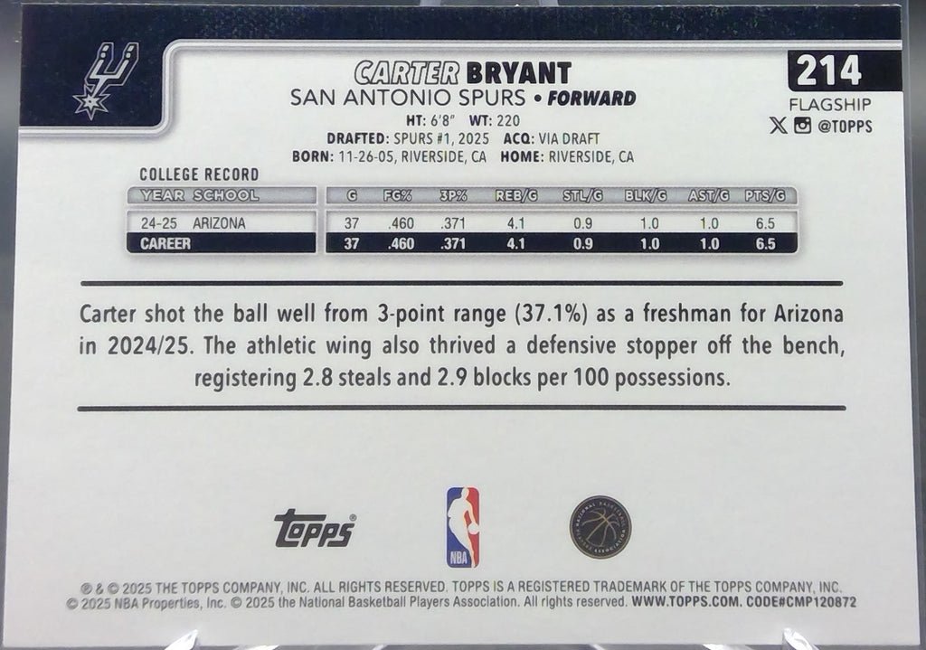 Carter Bryant #214