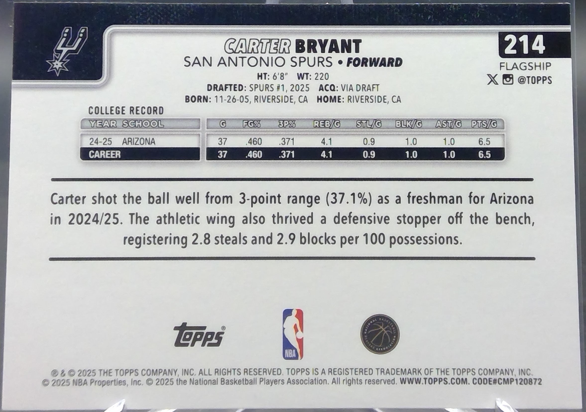 Carter Bryant #214