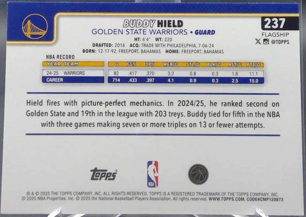 Buddy Hield #237