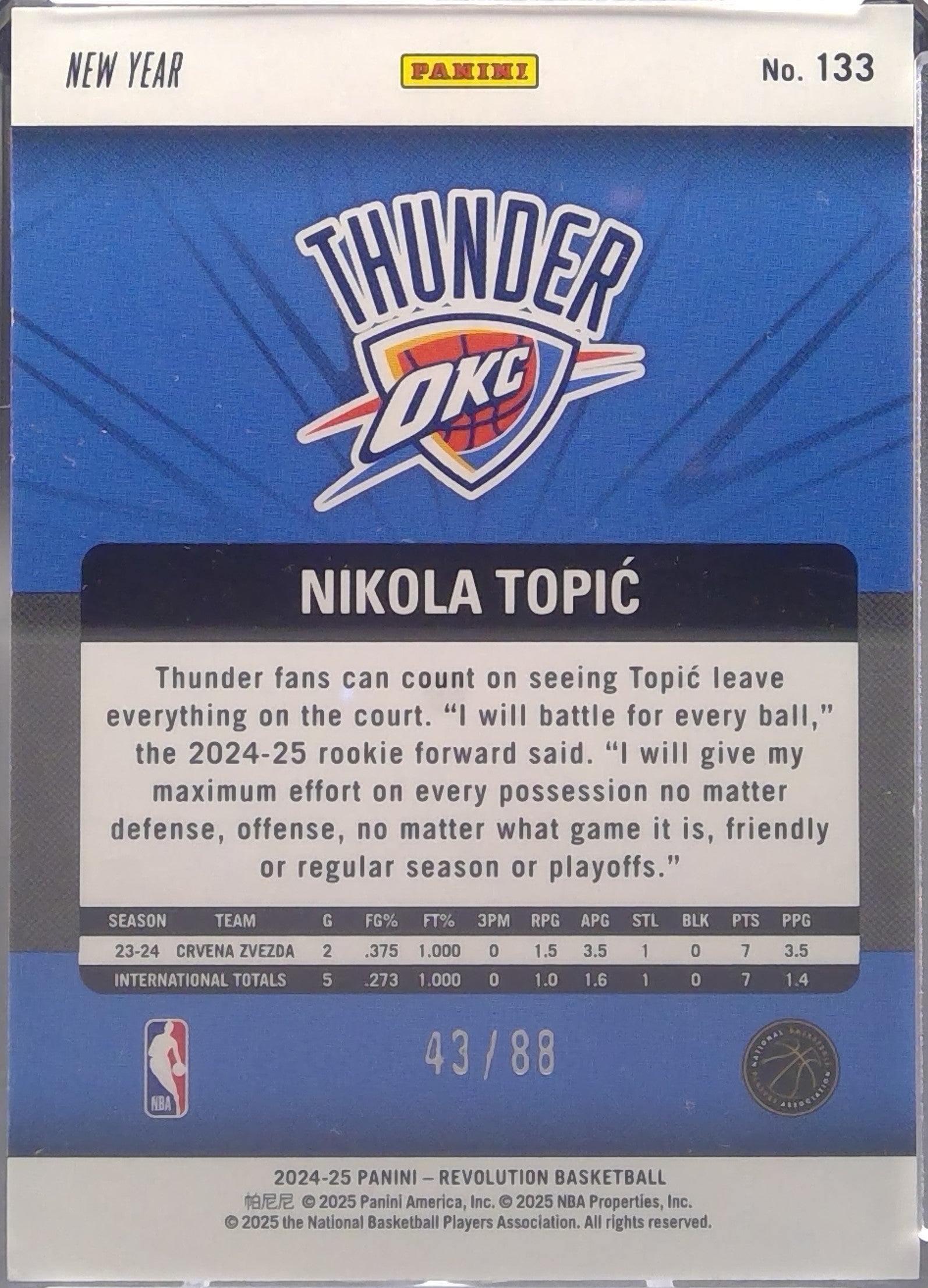Nikola Topic #133
