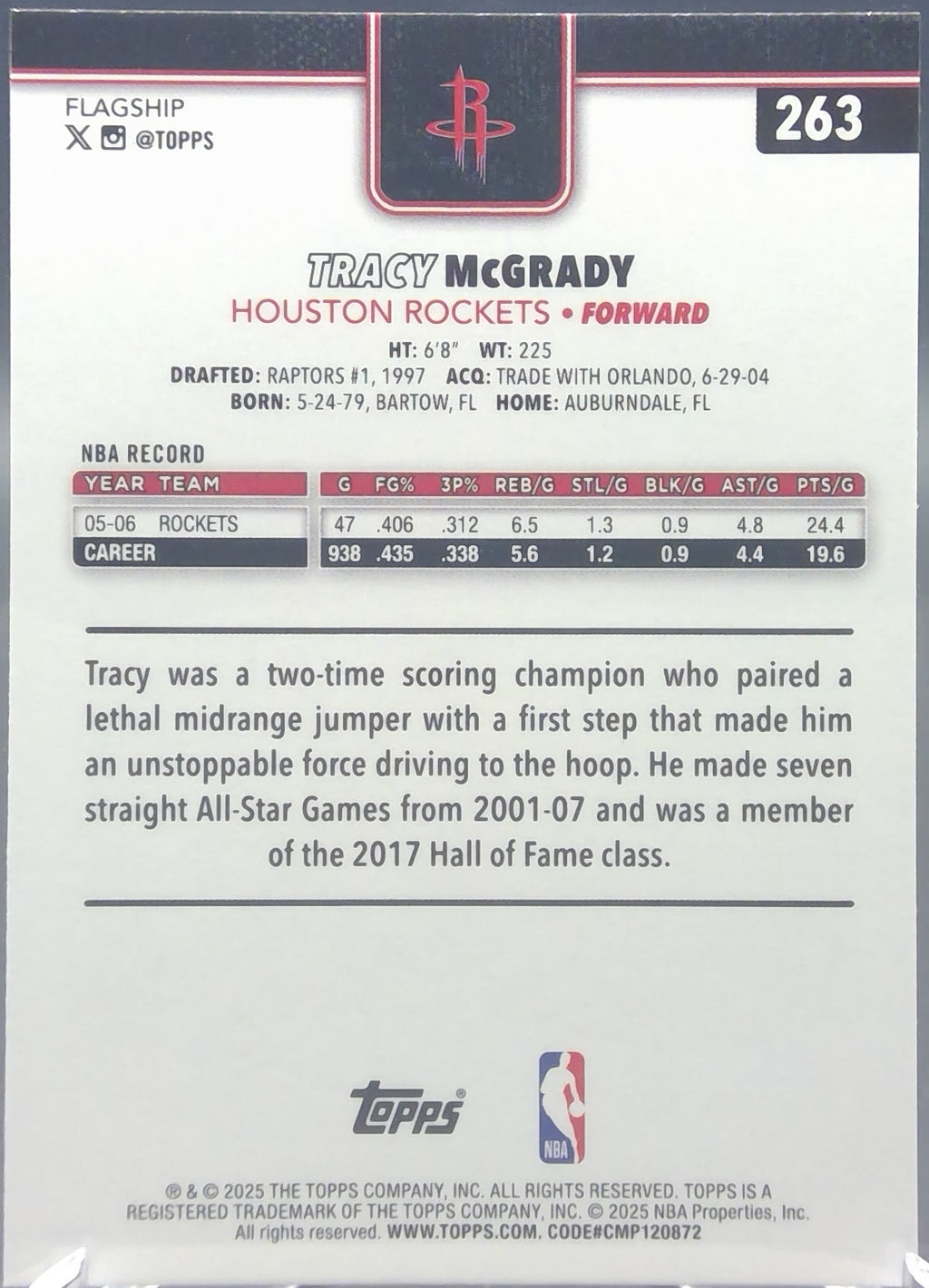 Tracy McGrady #263
