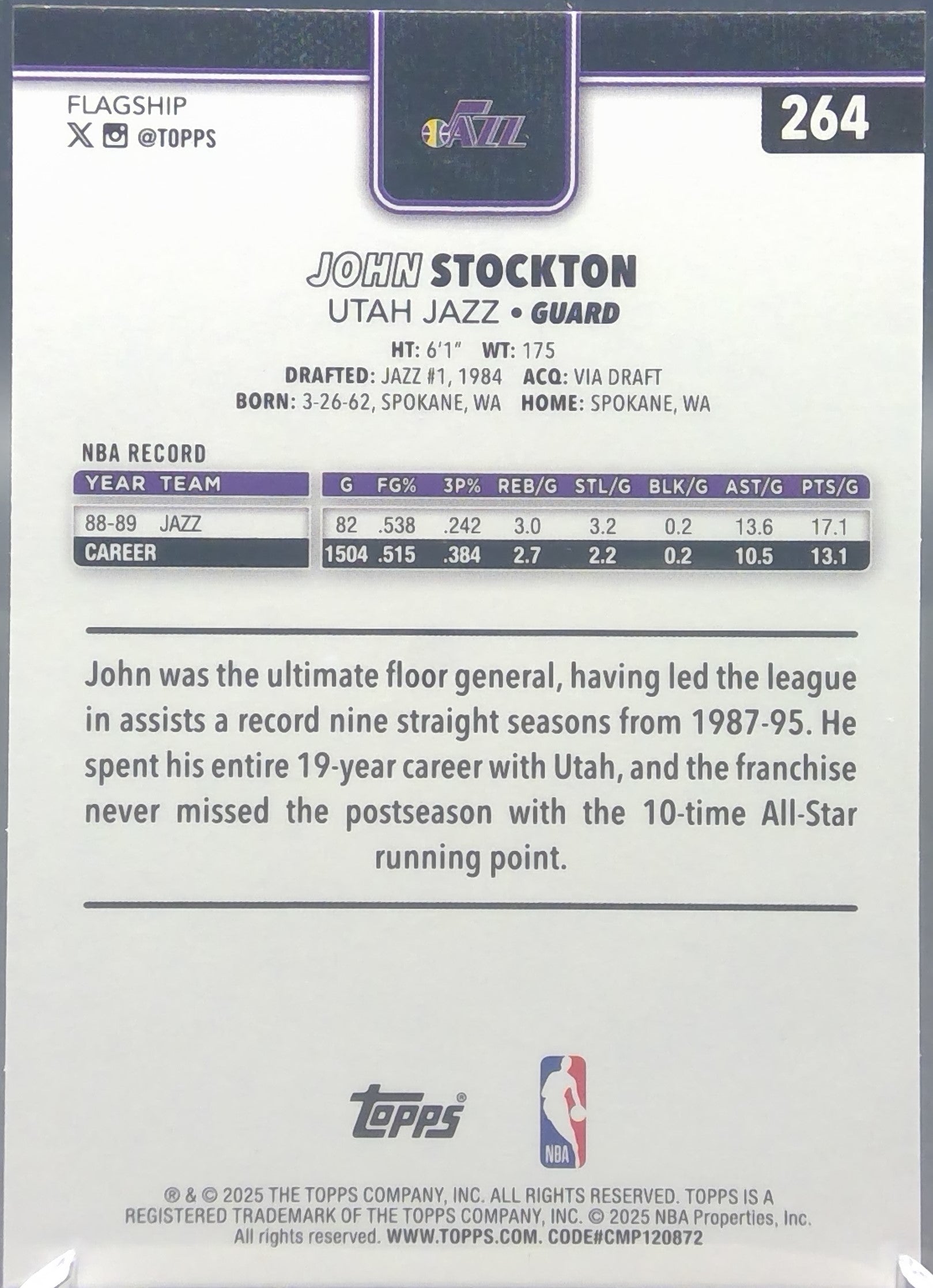 John Stockton #264