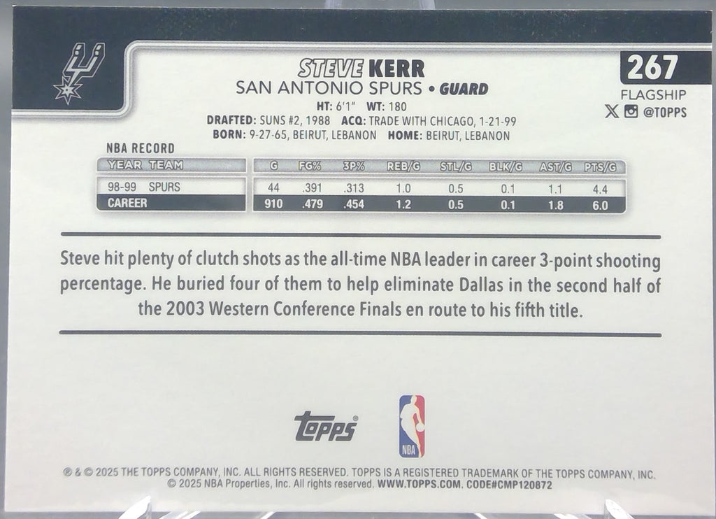 Steve Kerr #267