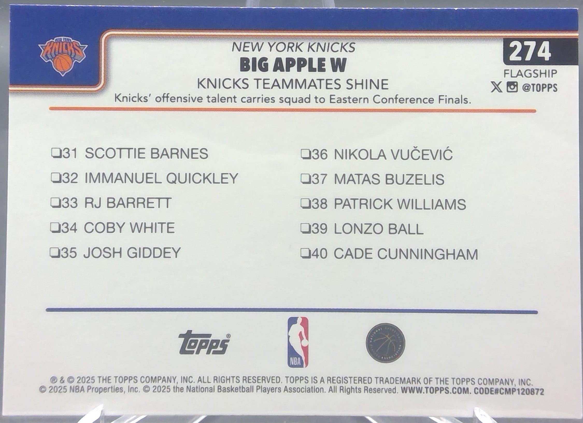 New York Knicks #274