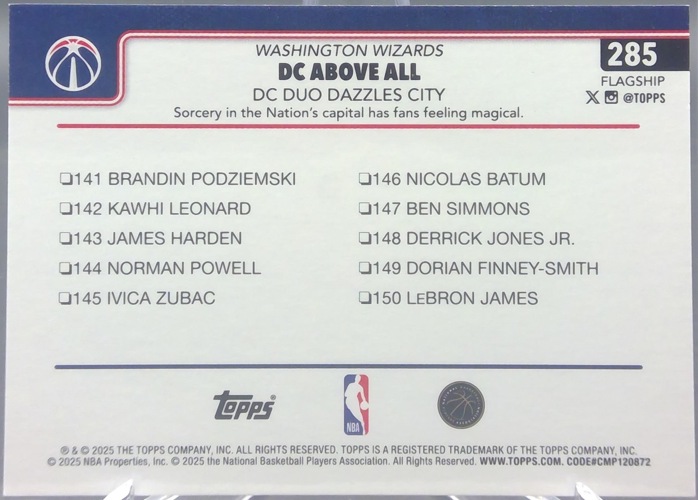 Washington Wizards #285