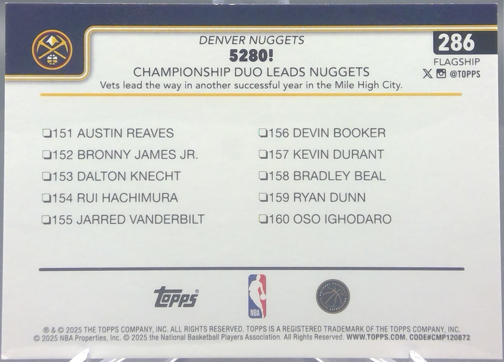 Denver Nuggets #286