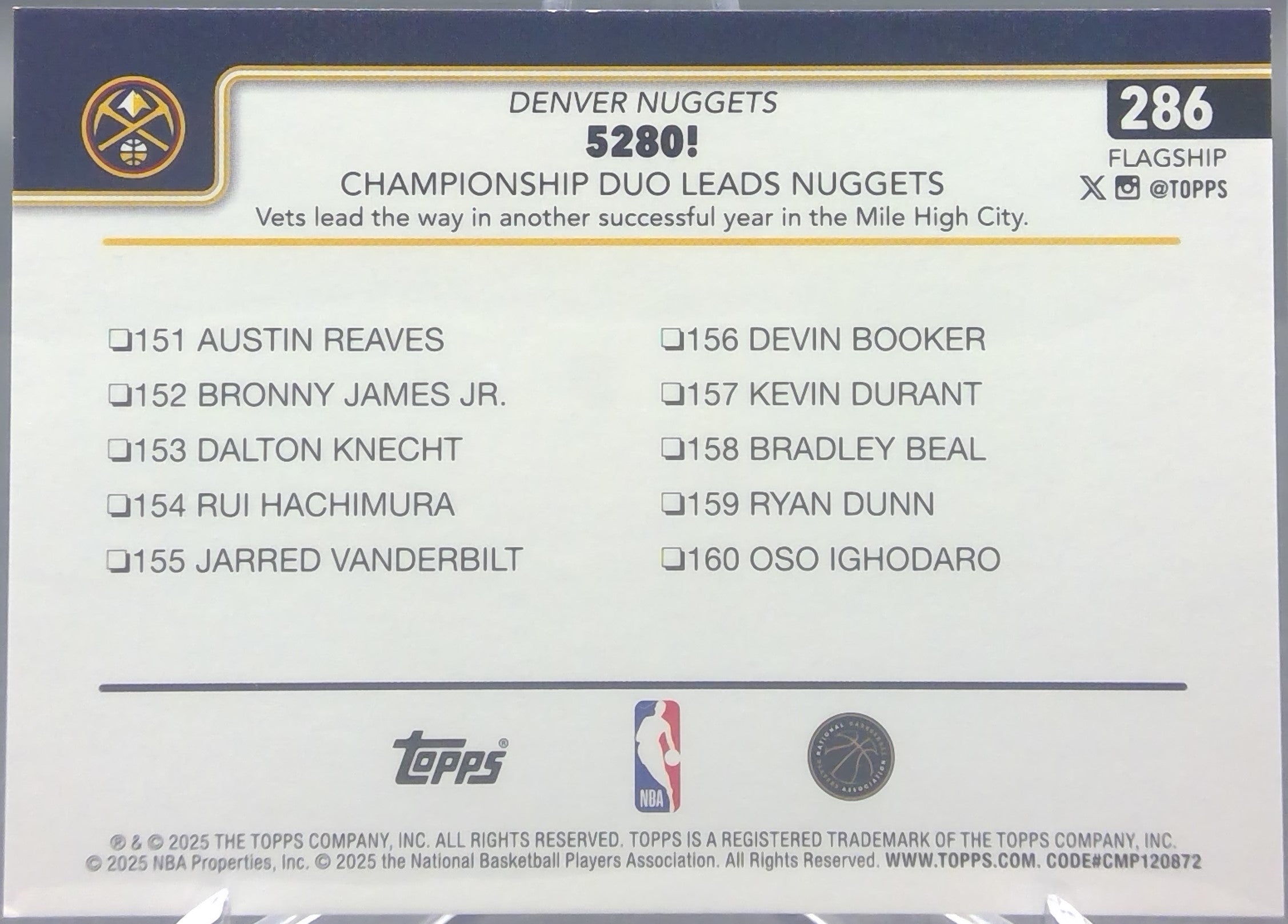 Denver Nuggets #286