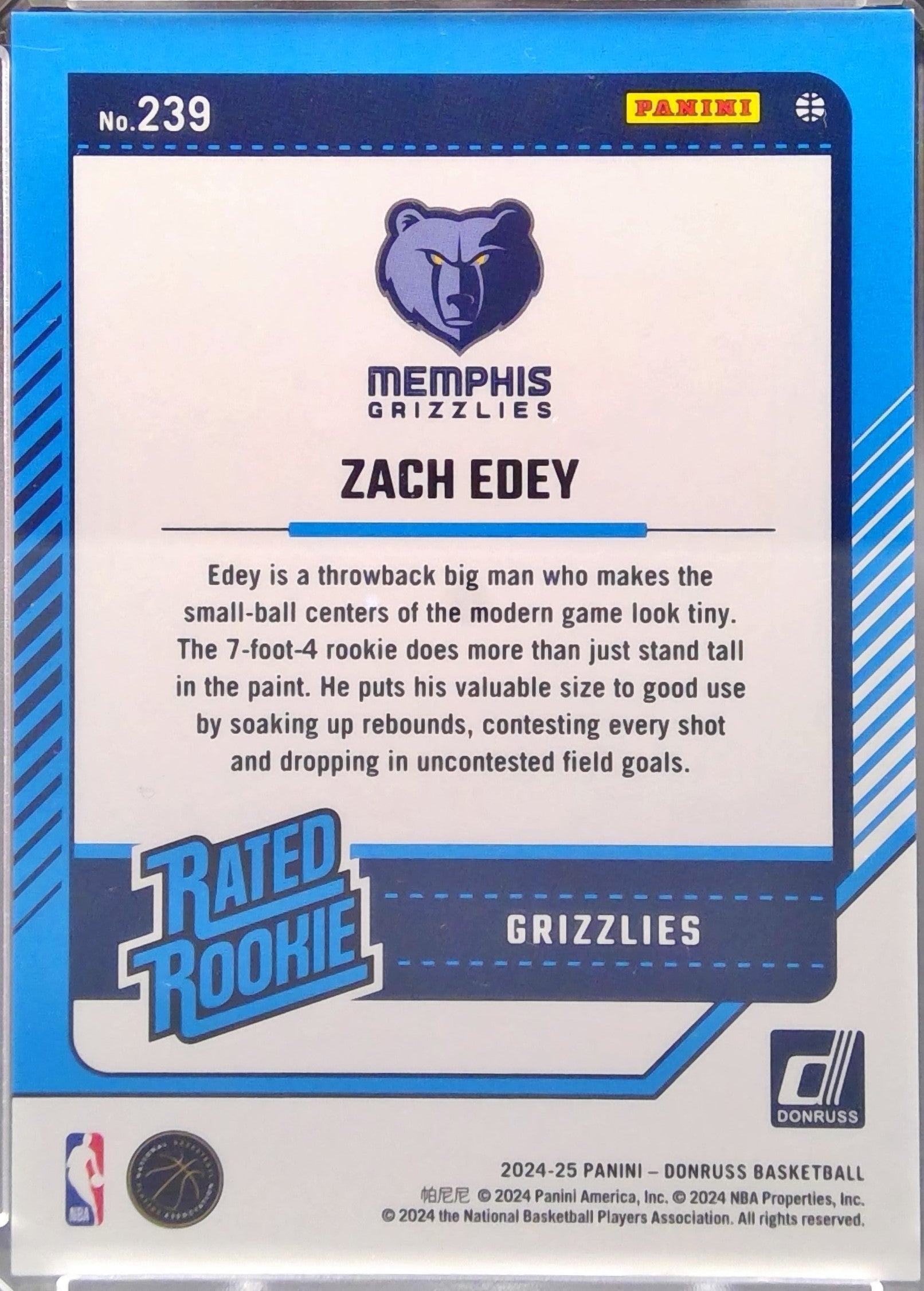 Zach Edey #239
