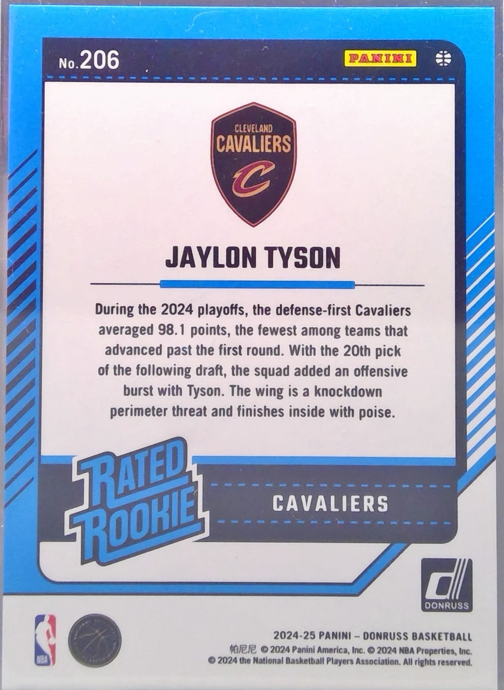 Jaylon Tyson #206