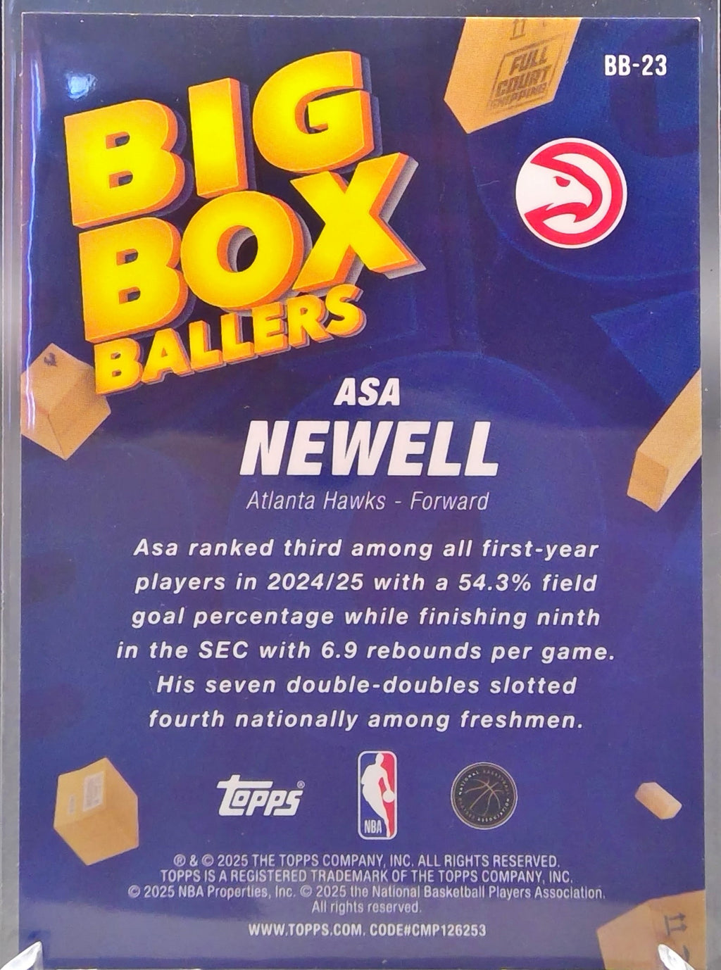 Asa Newell #BB-23