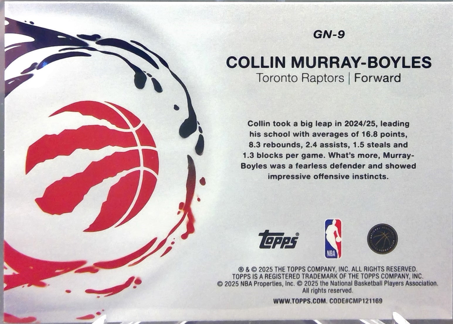 Collin Murray-Boyles #GN-9