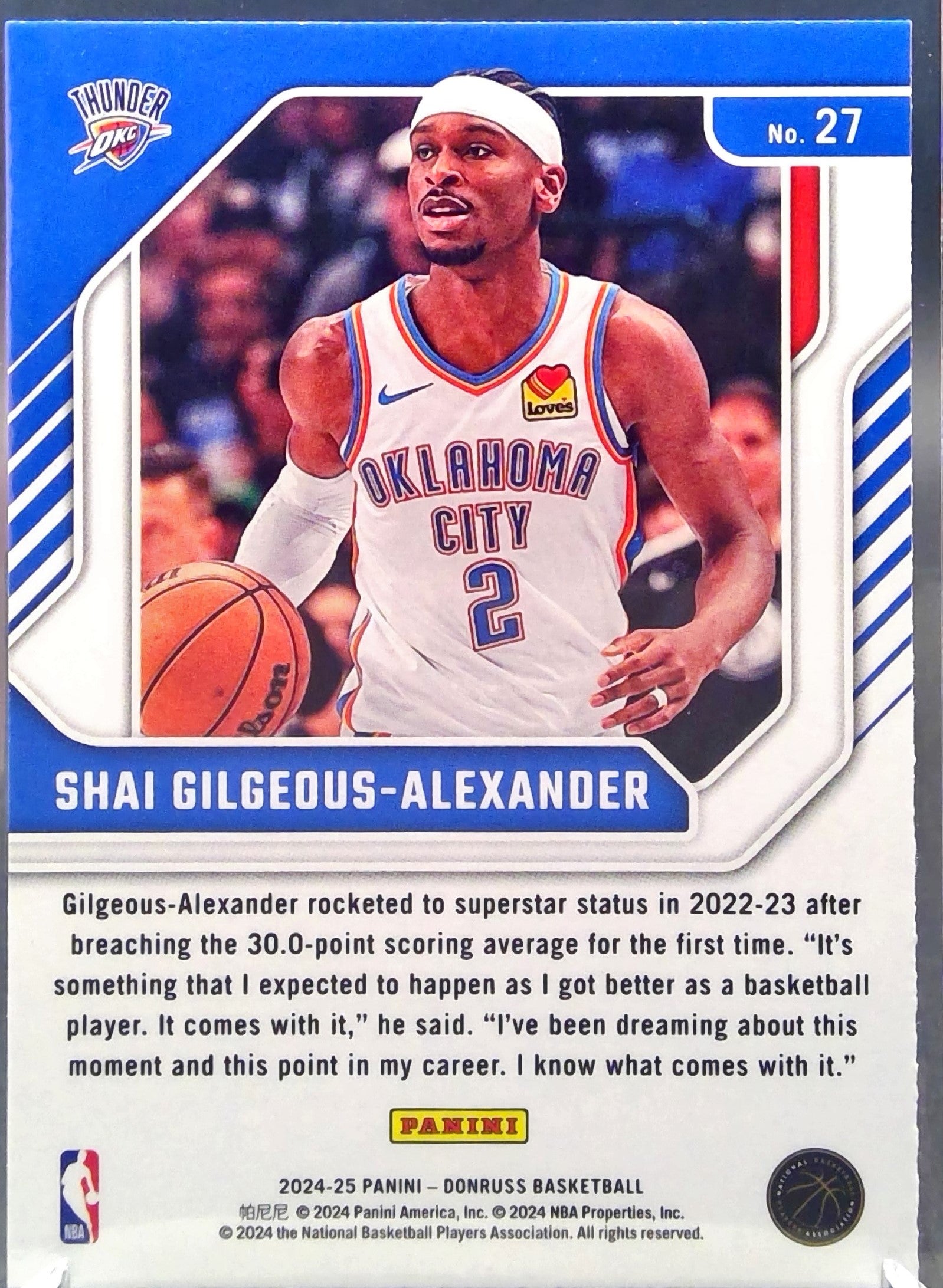 Shai Gilgeous-Alexander #27
