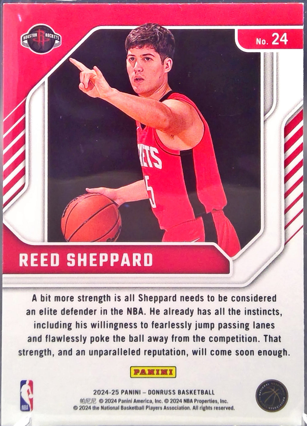 Reed Sheppard #24