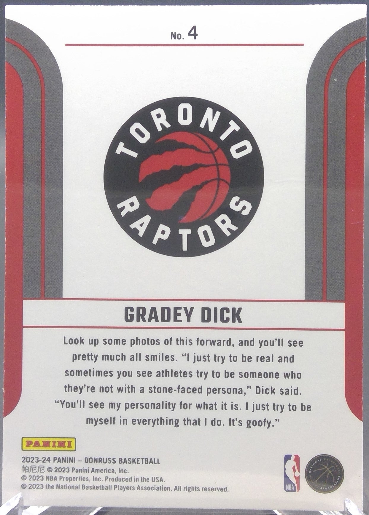 Gradey Dick #4