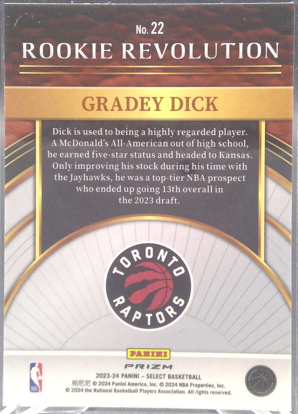 Gradey Dick #22