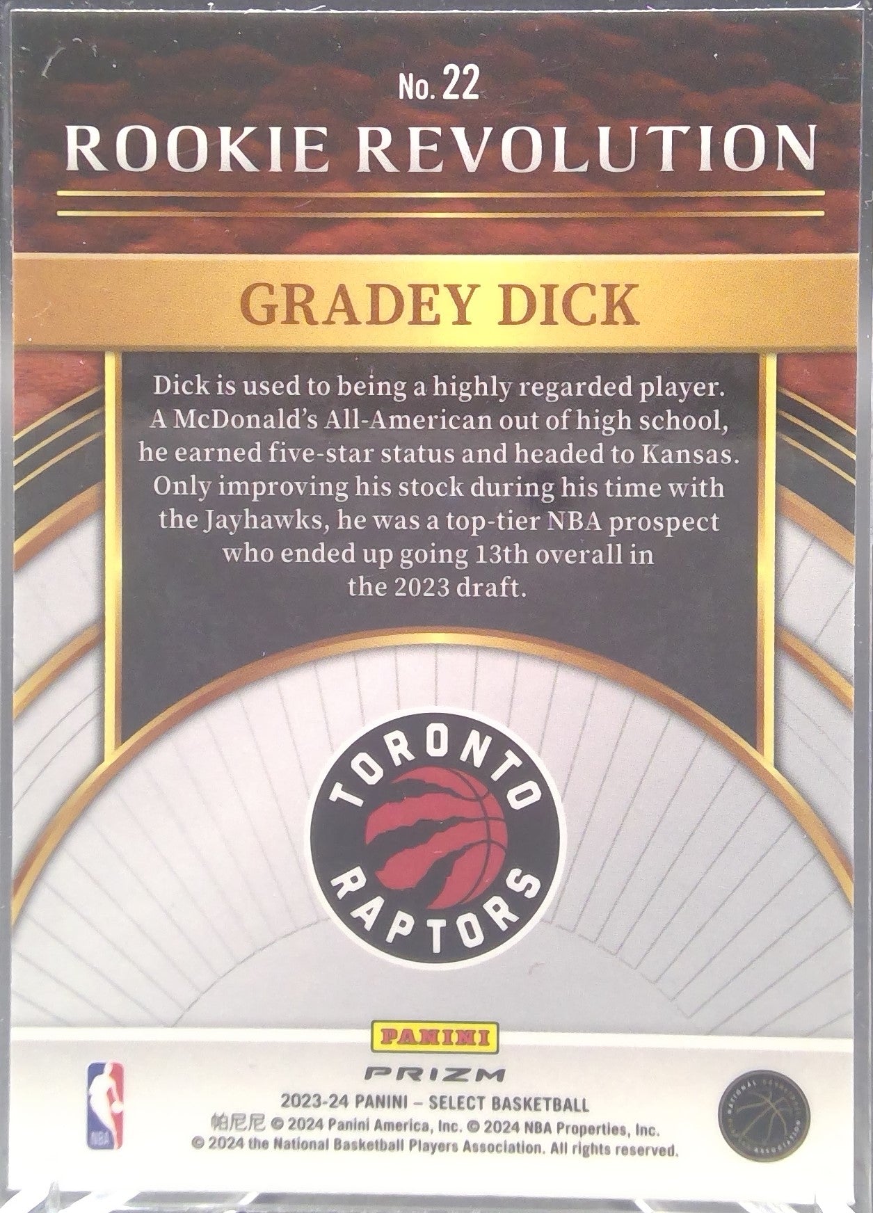 Gradey Dick #22