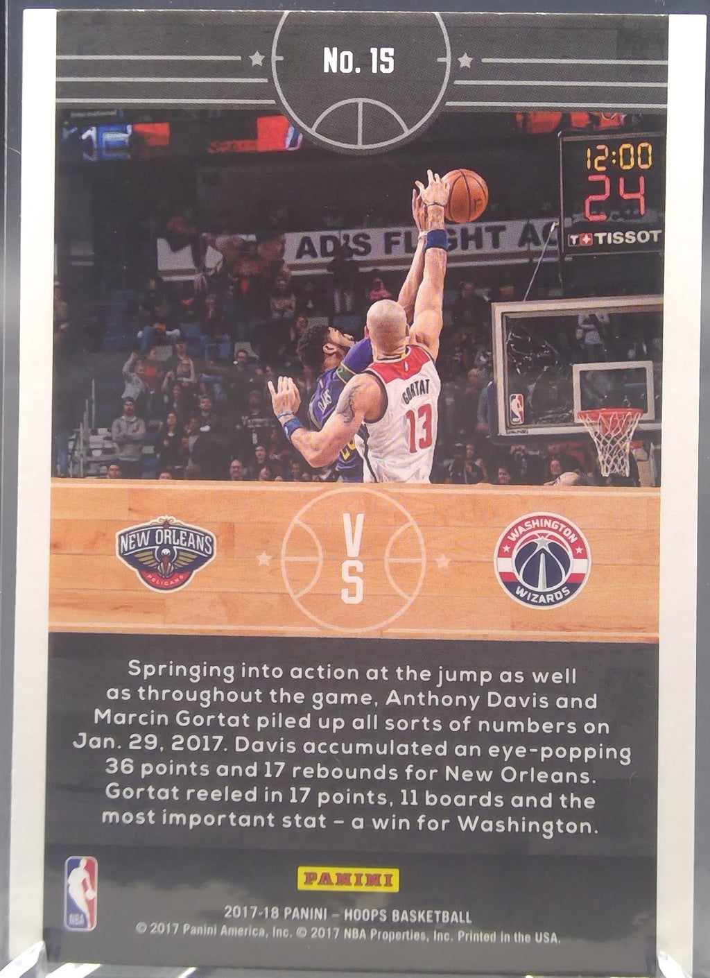 New Orleans Pelicans Vs Washington Wizards #15