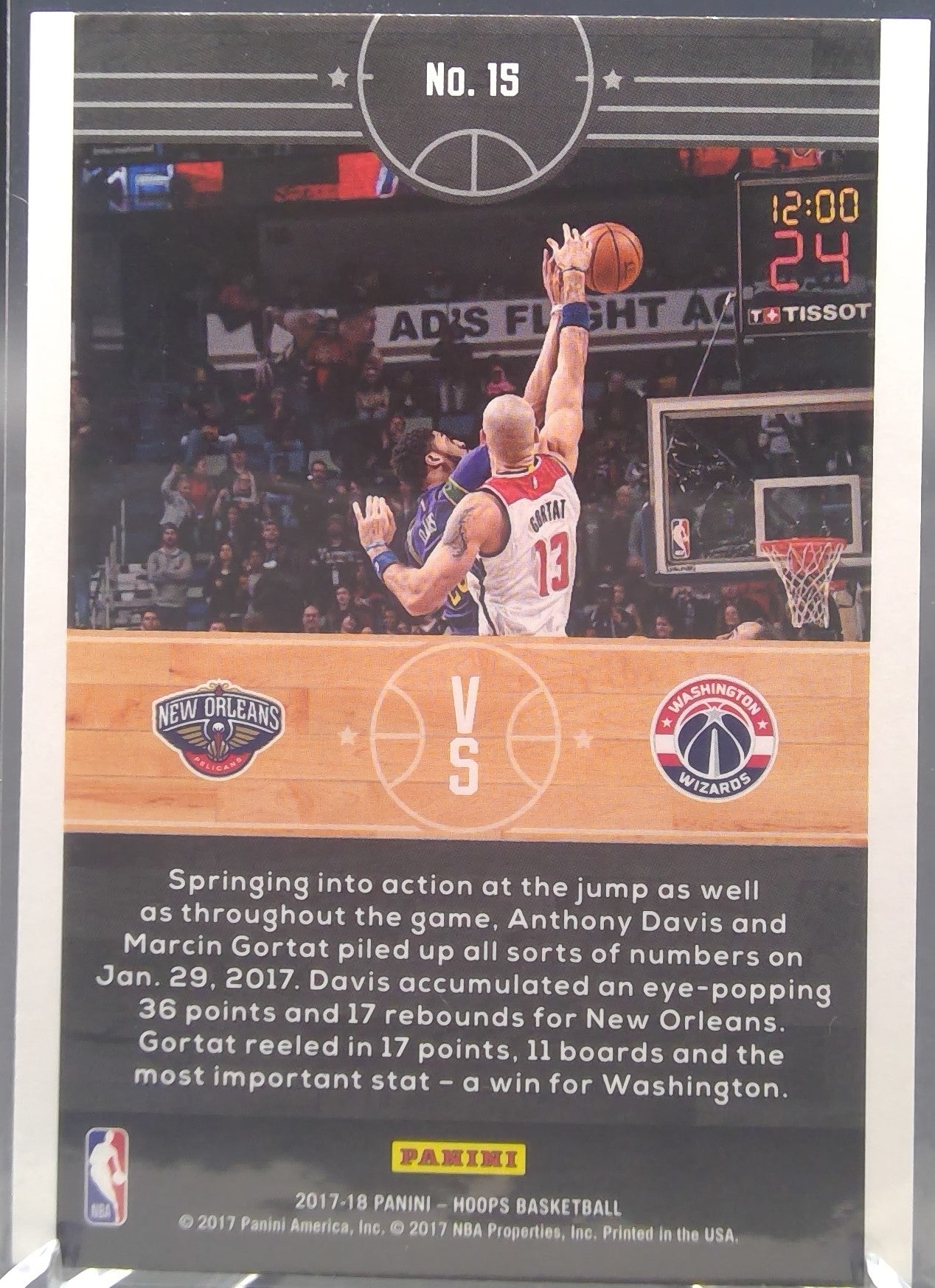 New Orleans Pelicans Vs Washington Wizards #15