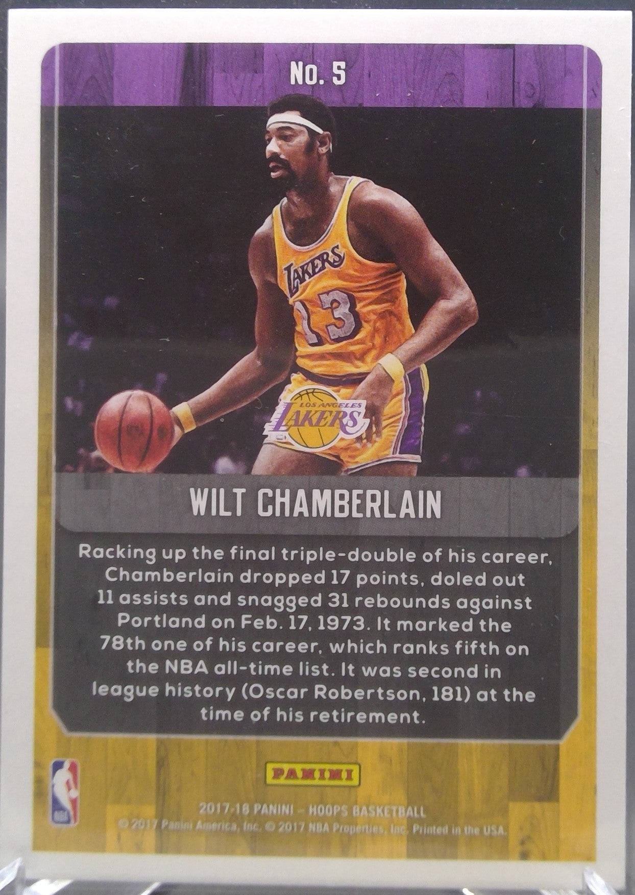 Wilt Chamberlain #5