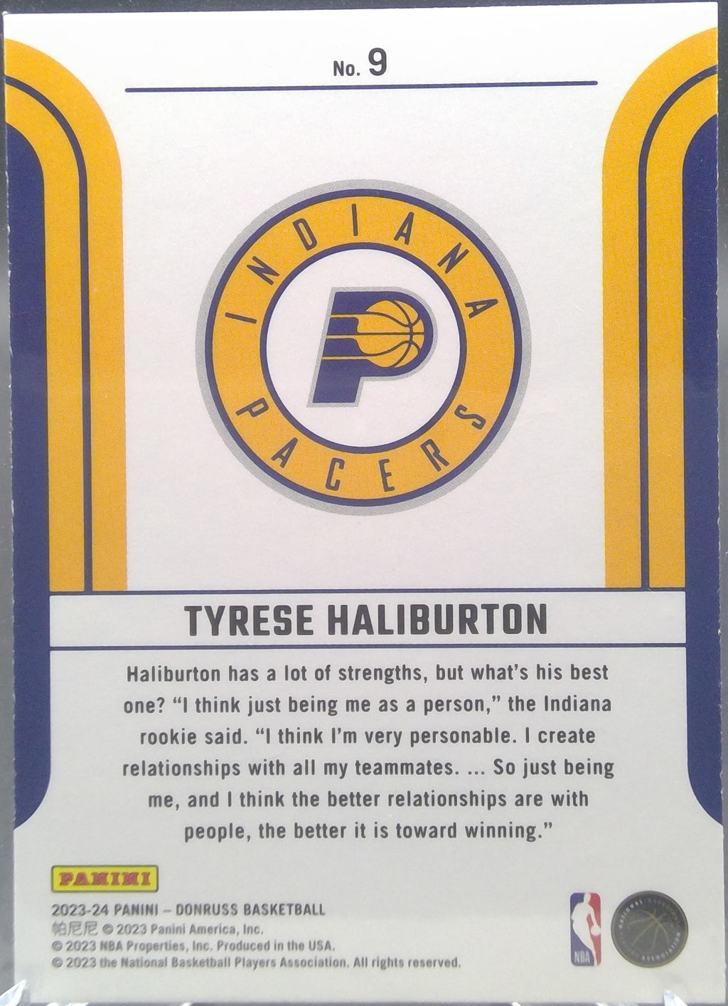 Tyrese Haliburton #9