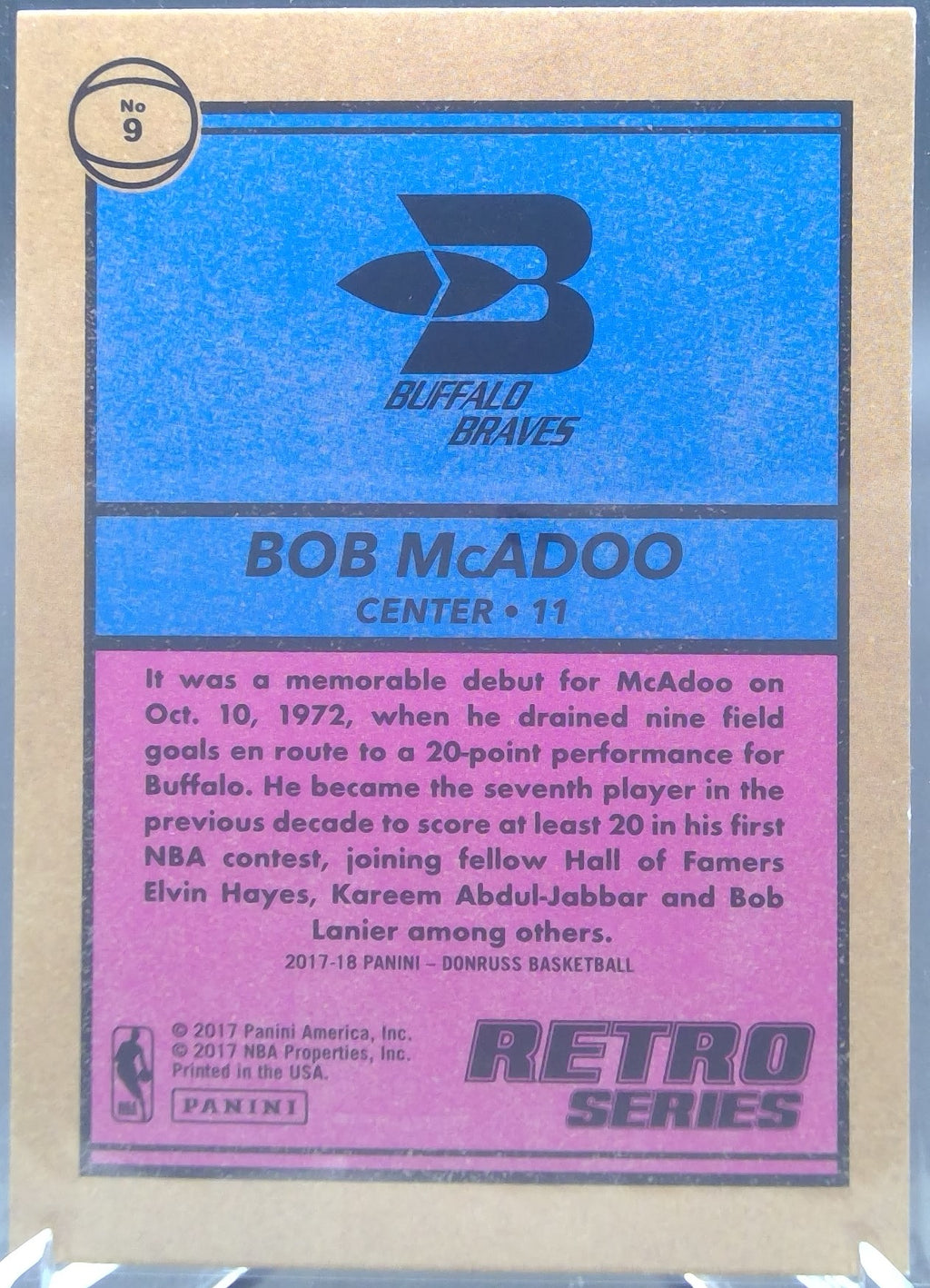 Bob McAdoo #9