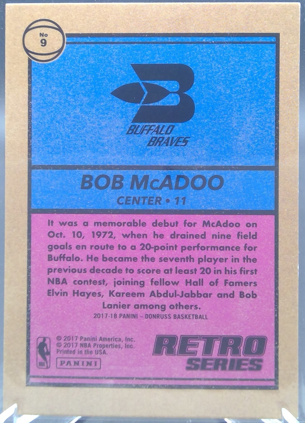 Bob McAdoo #9