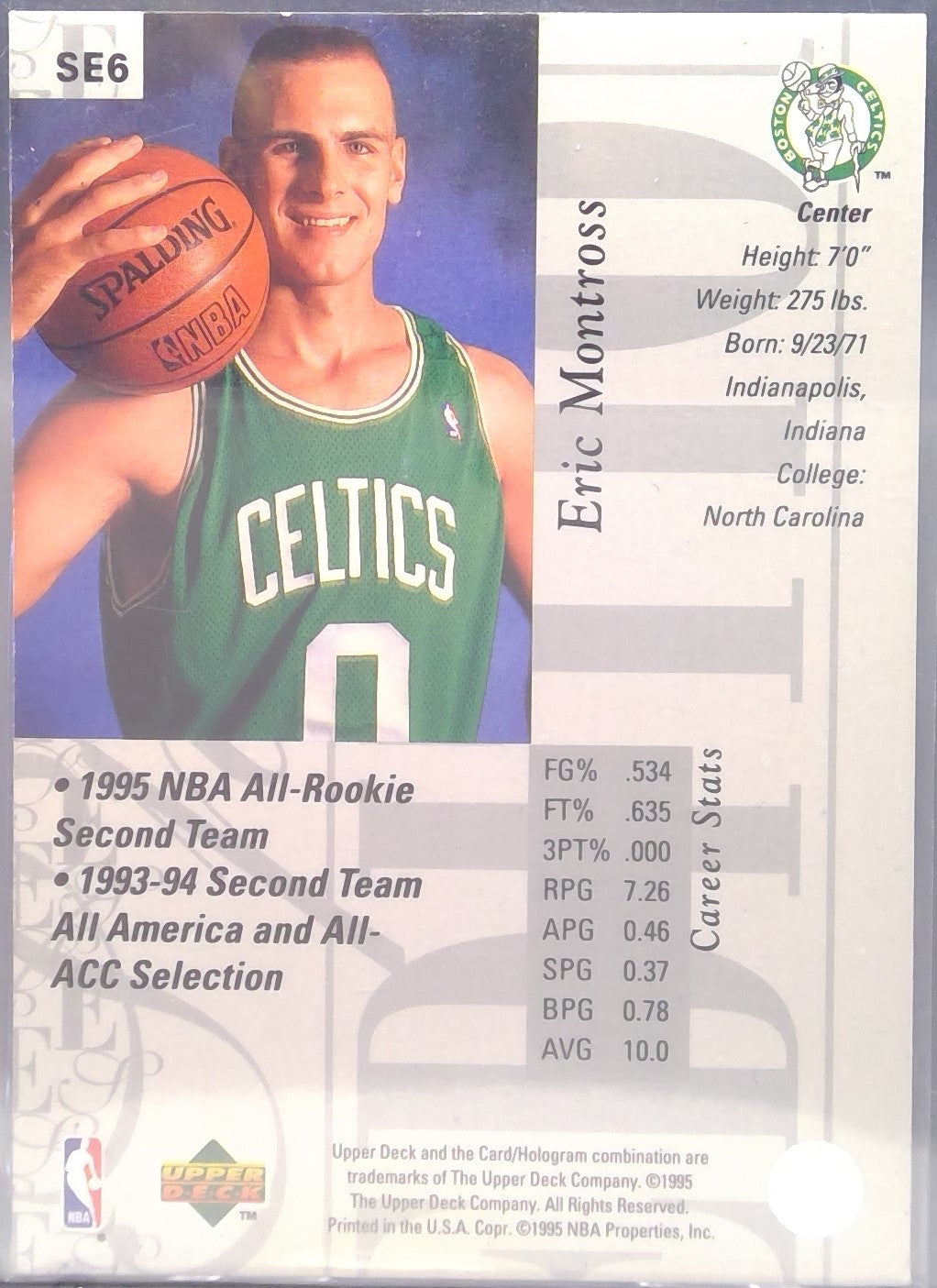 Eric Montross #SE6