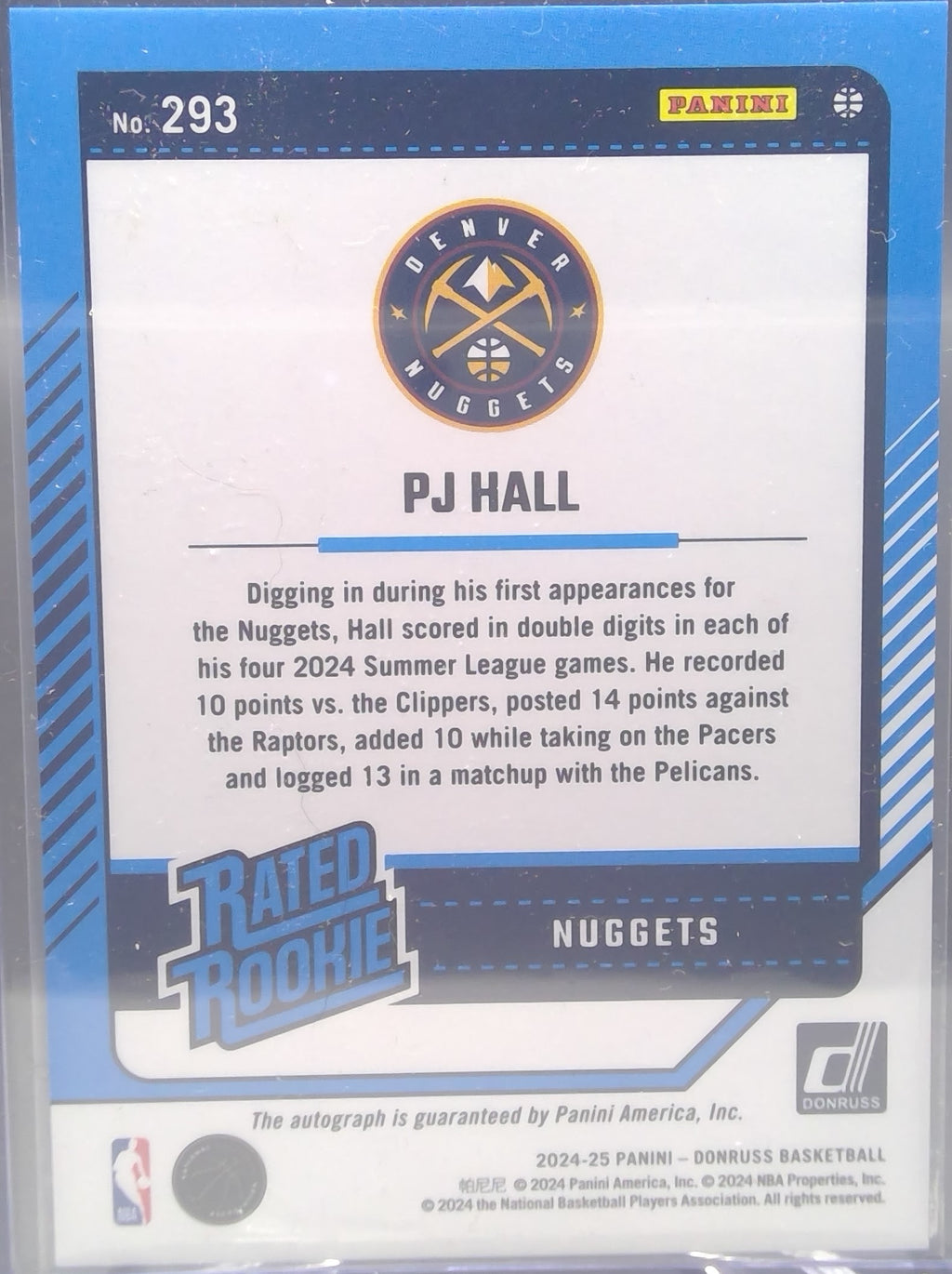 PJ Hall #293