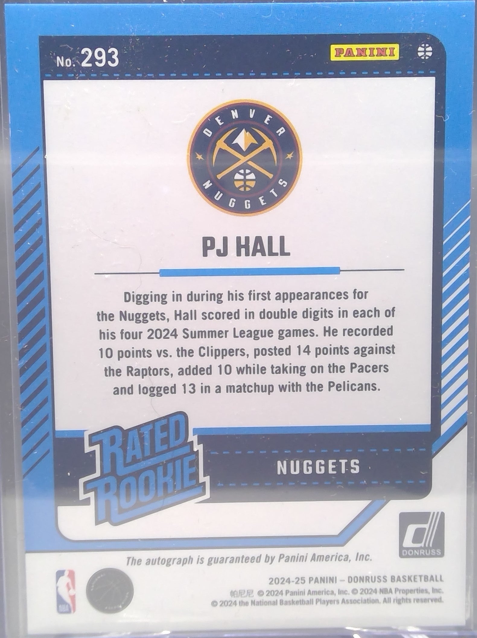 PJ Hall #293