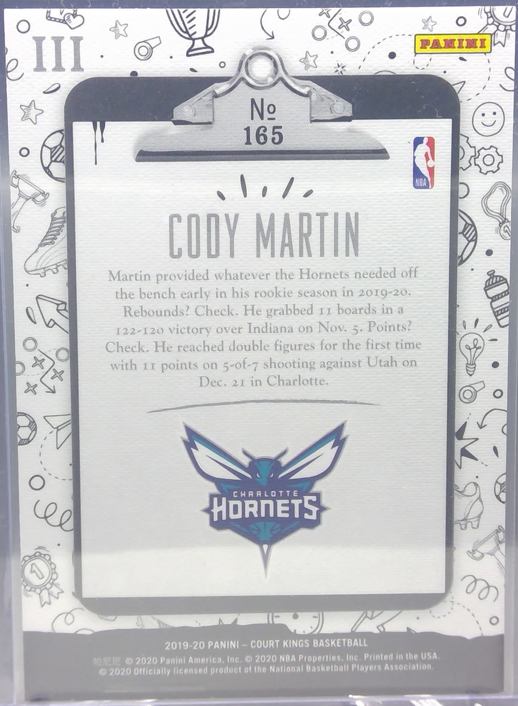 Cody Martin #165