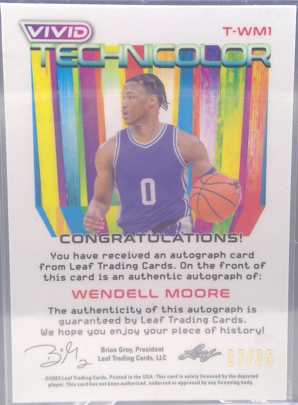 Wendell Moore #T-WM1
