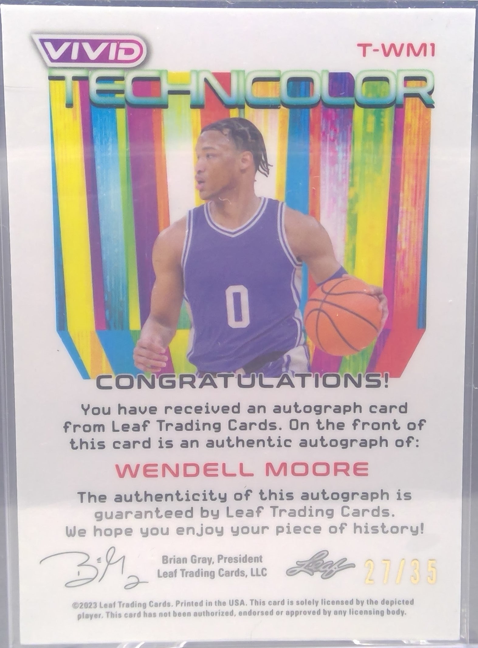 Wendell Moore #T-WM1