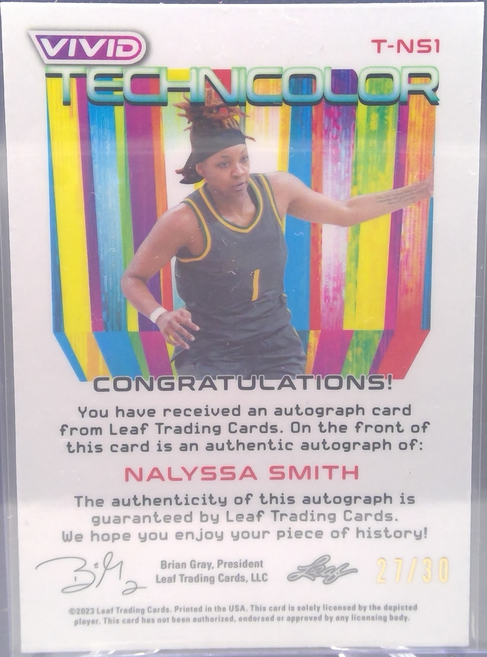 Nalyssa Smith #T-NS1