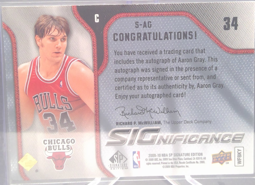Aaron Gray #S-AG
