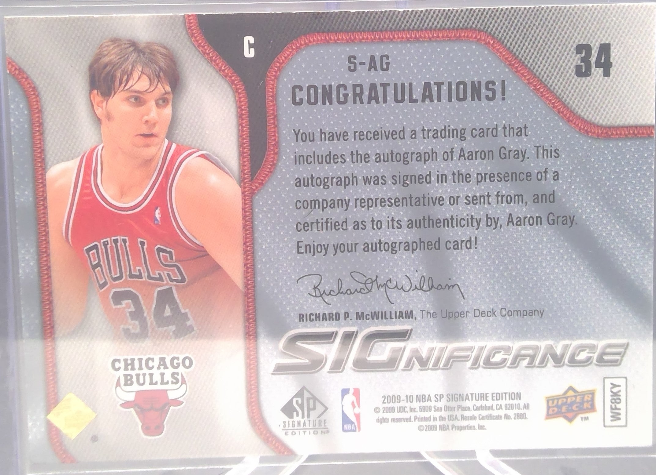 Aaron Gray #S-AG